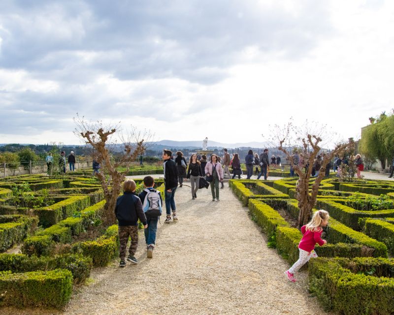 Florence: Pitti Palace and Boboli Gardens Walking Tour - Boboli Gardens: Alchemical Paths and Limestone Caves