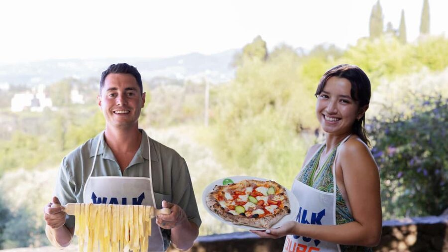 Florence: Pizza or Pasta Class with Gelato at a Tuscan Farm - Leaving Florence: The Ride to a Tuscan Private Estate