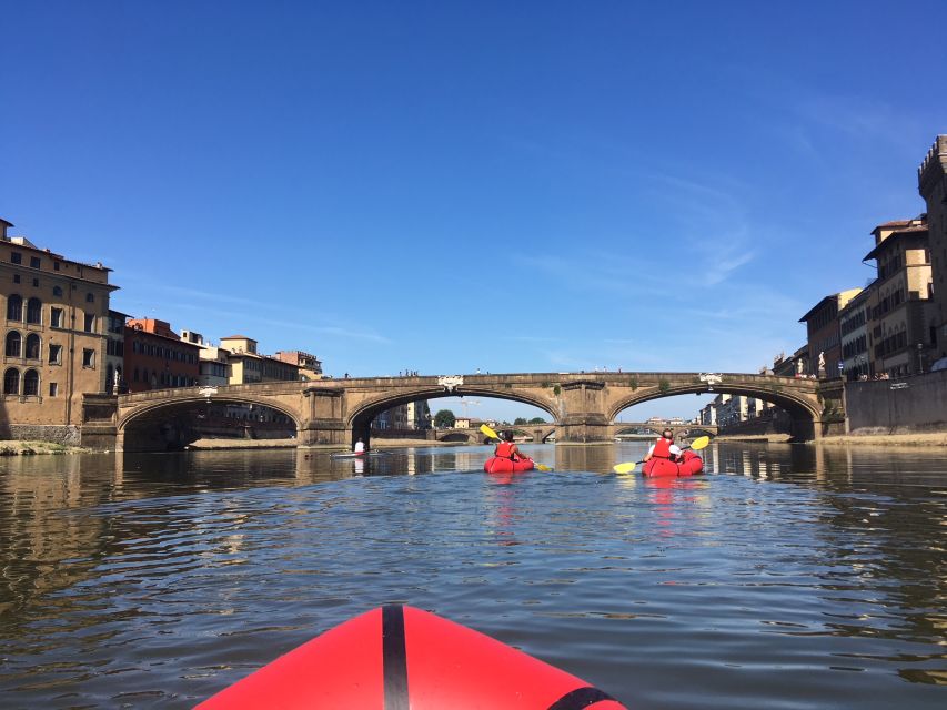 Florence: Ponte Vecchio and City Sights Guided Kayak Cruise - Key highlights to know before you go
