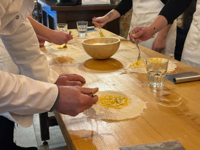 Florence: Premium Pasta Cooking Class with Tiramisu & Wine - The Hands-On Pasta Moment: Dough, Texture, and Tuscany Pappardelle