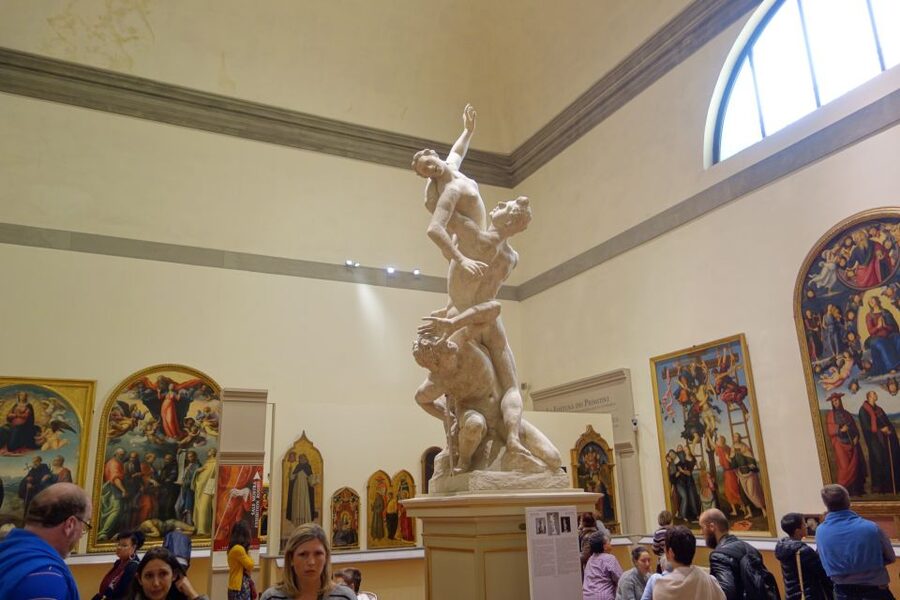 Florence: Private Accademia Gallery Tour - The Plaster Models Room: where artists learned by studying form