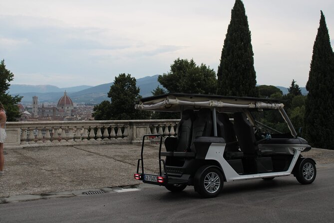 Florence Private Golf Cart Tour Art Tuscan Landscapes and Wine - Guides, audio stories, and how to make the most of 2 hours
