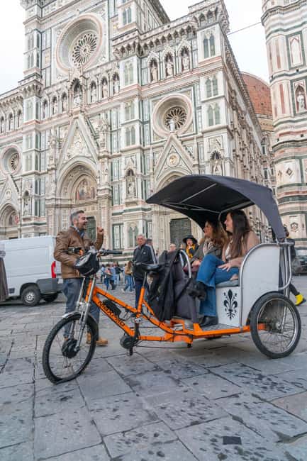Florence: Private Transport by Rickshaw - Quick highlights (the parts that people rave about)
