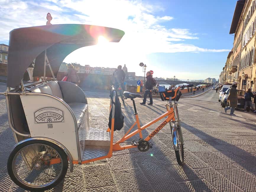 Florence: Private Transport by Rickshaw - Comfort and practical realities: what to expect from the ride itself