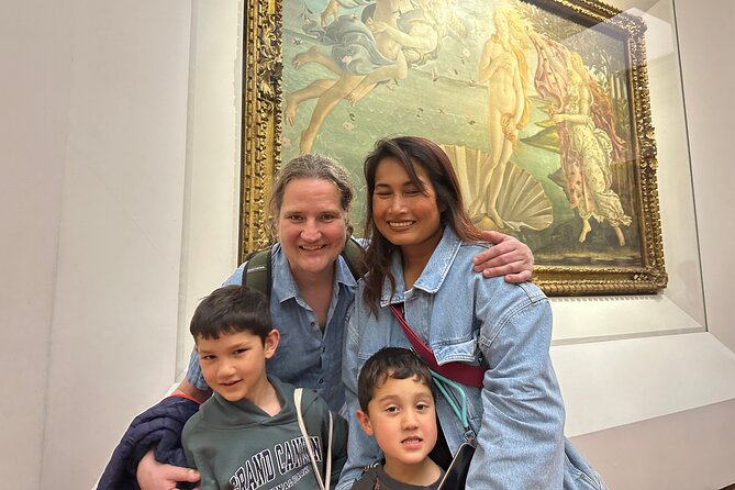 Florence: Private Uffizi Gallery Tour for Kids & Families - Don’t skip the small logistics: ID names and matching tickets
