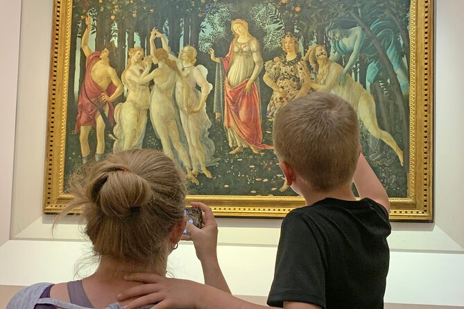 Florence: Private Uffizi Gallery Tour for Kids & Families - Before and after the tour: plan your day around that 2.5-hour window