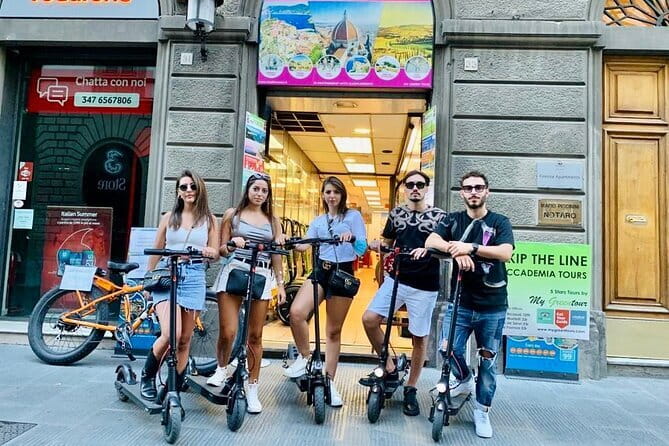 Florence Scooter Guided Tour - Luggage Storage and Photo Stops: How the Pacing Works