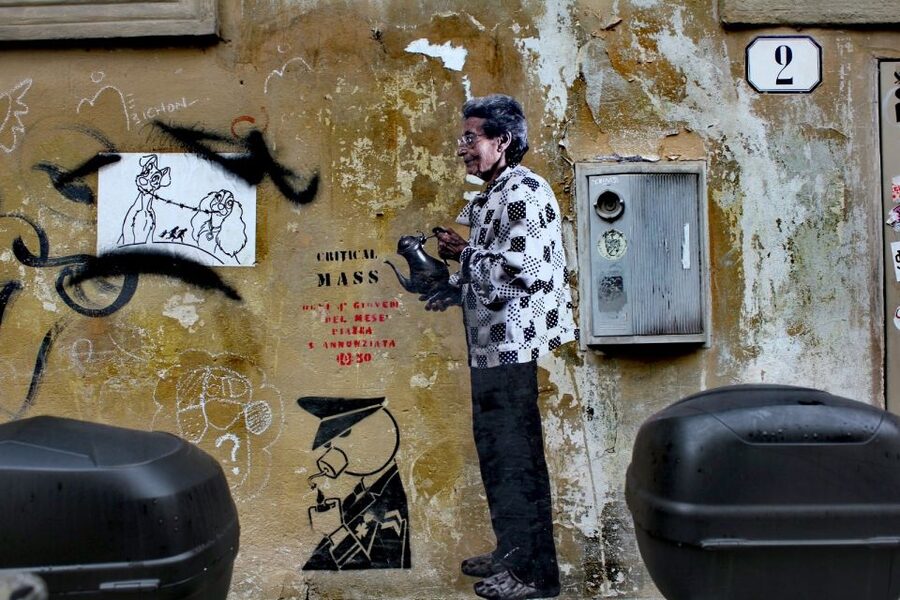 Florence: Street Art Tour - Santa Maria Novella: Learning to Read the City’s Street “Text”