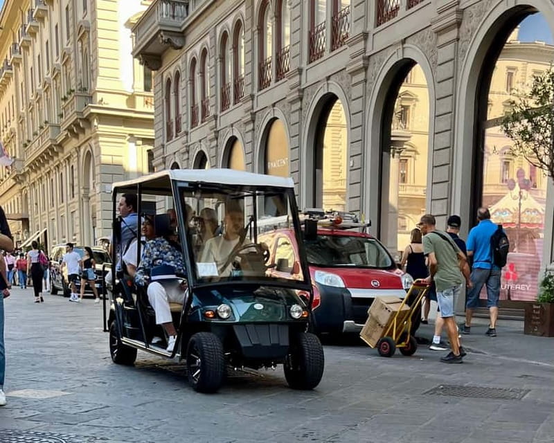 Florence to Fiesole golf cart tour:History & Panoramic views - Florence in about 20 minutes: the highlights tour that helps everything else make sense