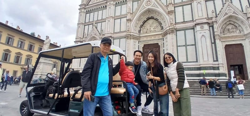 Florence to Fiesole golf cart tour:History & Panoramic views - Fiesole photo stops: why the Arno valley view is the whole point