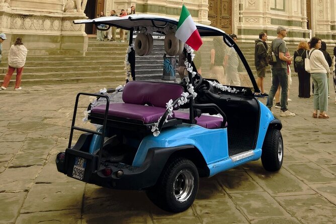 Florence Tour - 60 Minutes by Golf Cart with Multilingual Guide - Where the tour starts: Piazza San Firenze and instant orientation
