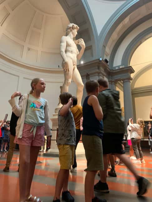 Florence: Tour for Kids w/ Michelangelo Statue of David - Kids Engagement: Games, Challenges, and When You Might Need a Backup Plan