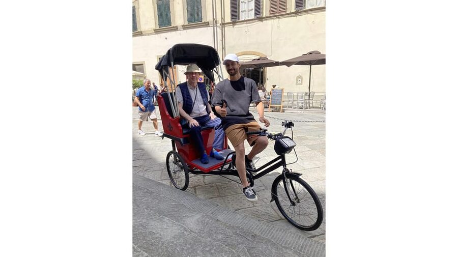 Florence: Tour of Florence by rickshaw - How a private rickshaw driver makes Florence easier