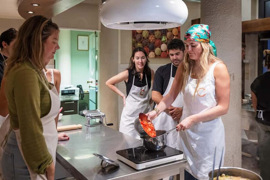 Florence: Tuscan Cooking Course with Dinner - Your chef and small-group setup: stations, languages, and pace