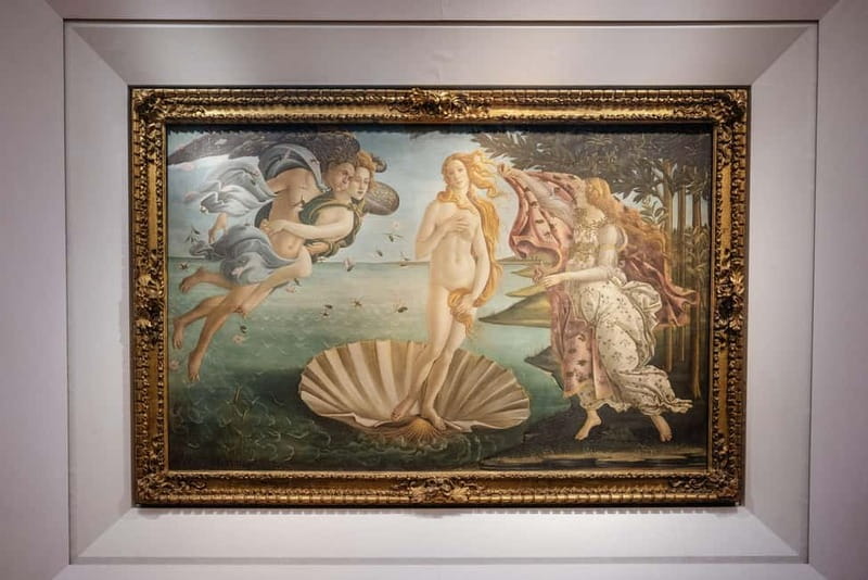 Florence: Uffizi Gallery Entry Ticket - Uffizi entry that starts at the Leonardo da Vinci statue
