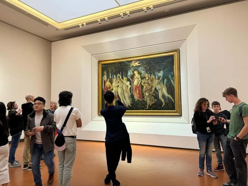 Florence: Uffizi Gallery Timed Entry Ticket & Audio Guide - Time breaks, views, and the cafe stop you’ll thank yourself for