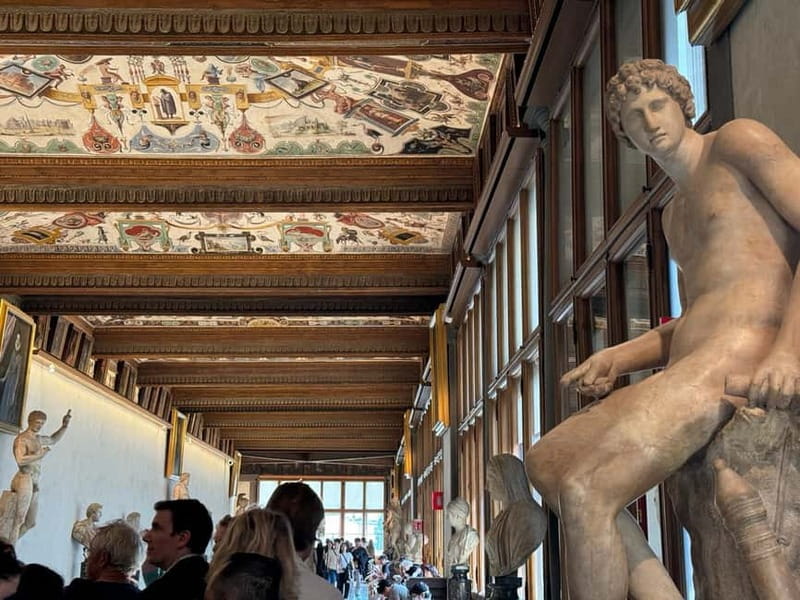 Florence: Uffizi Gallery Timed Entry Ticket & Audio Guide - Renaissance giants: Michelangelo, Leonardo, Raphael—what to watch for