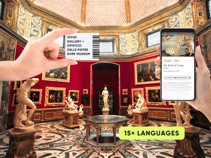 Florence: Uffizi Priority Ticket & Masterpieces Audio App - Key things I’d bet on
