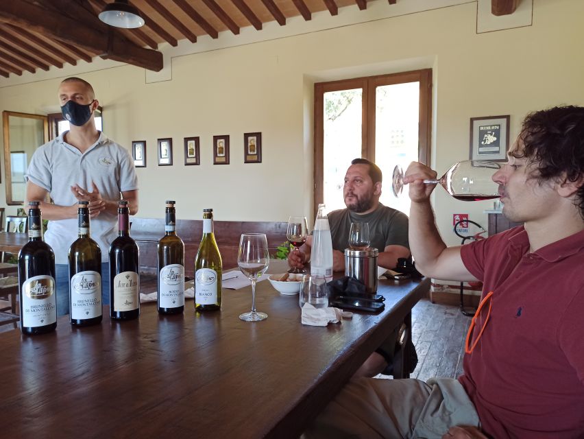 Florence: Valdorcia Wine, Brunello Montalcino, Montepulciano - Pienza for lunch: Pecorino-focused food and a 15th-century setting