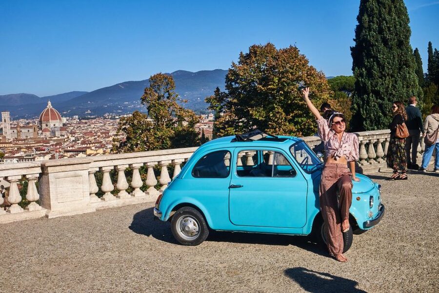 Florence: Vintage Fiat 500 Tour with Wine Tasting at Winery - Extra Viewpoint Moment: The Short, Scenic Payoff
