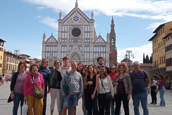 Florence Walking Tour - Santa Croce Square: a fitting wrap-up for your first map of Florence