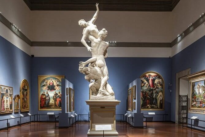 Florence Walking Tour with Accademia, Uffizi & Lunch - Palazzo Medici Riccardi and San Lorenzo: The Medici Machine