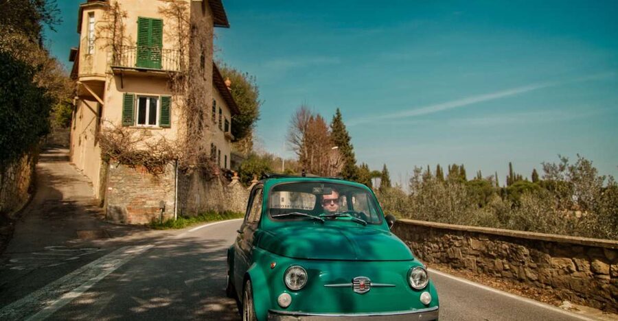 Florence Wine Tasting and Tuscan Lunch in a Vintage Fiat 500 - The 4-Hour Route: Florence Streets to Quiet Hill Roads