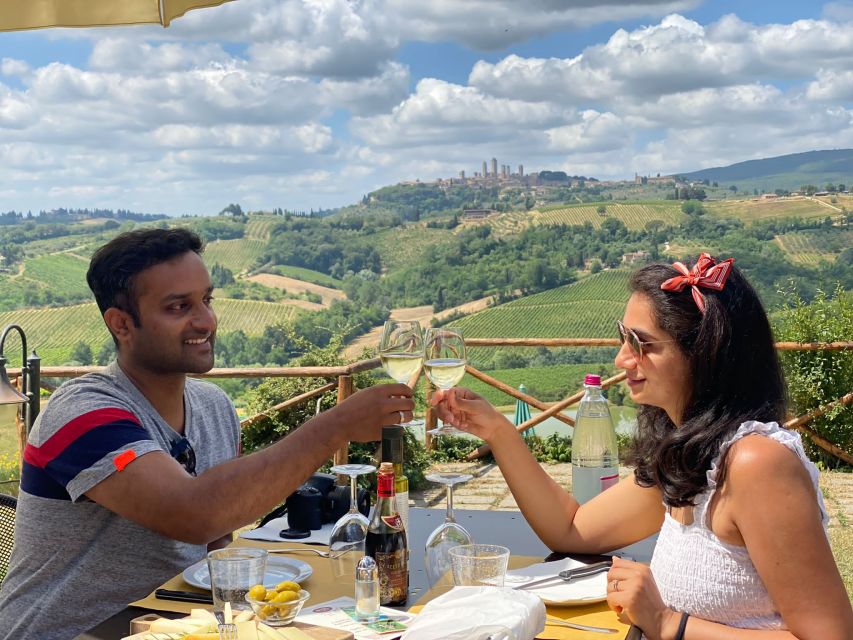 Florence: Wineries, Tastings, Lunch & San Gimignano Day Trip - Winery Tastings With Real-World Food Pairing