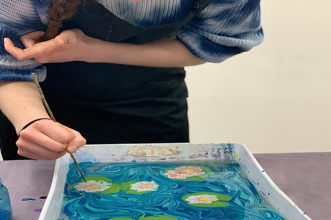 Florentine Paper Marbling an Artisan Tradition in Italy - Via Giraldi 11 and the studio vibe you’re paying for