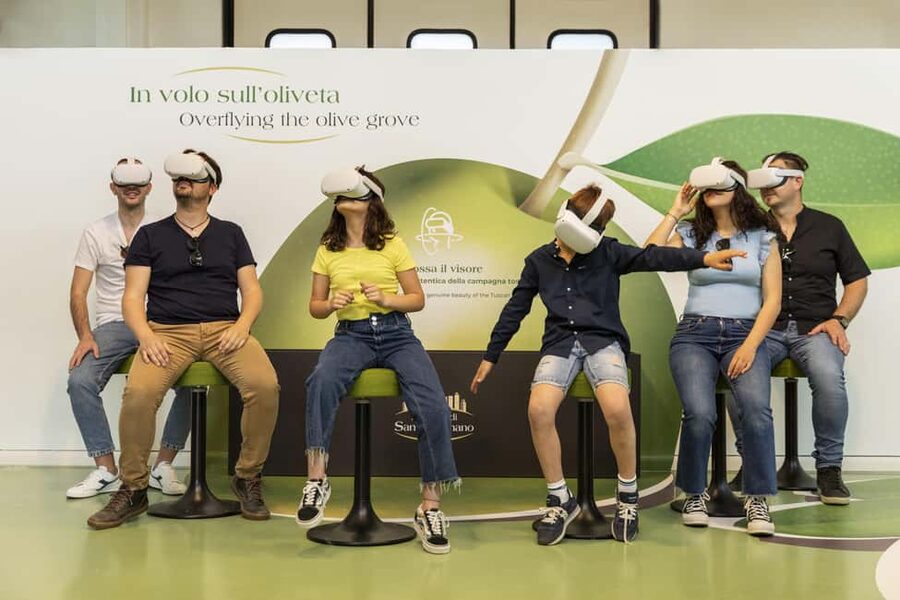 Frantoio di San Gimignano: tour of the oil mill and tasting - The Interactive Multimedia Tour: VR, Touch Tables, and Real Explanations
