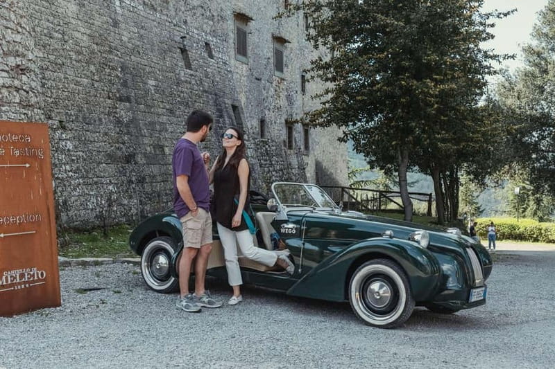 From Firenze | Chianti day tour in a classic car - Getting started at Piazza di Verzaia and choosing your driving role