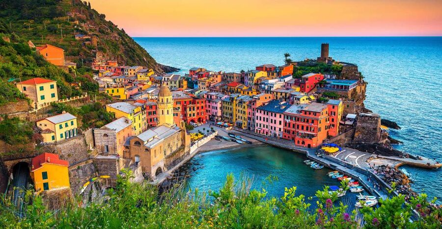 From Florence: Cinque Terre & Pisa Leaning Tower Day Tour - The walking reality: cliffside stairs are non-negotiable