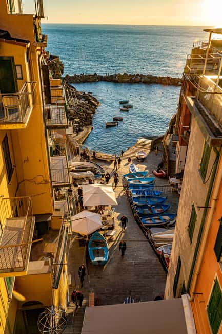 From Florence: Cinque Terre Private Day Trip - Manarola: bougainvillea streets and cliffside viewpoints