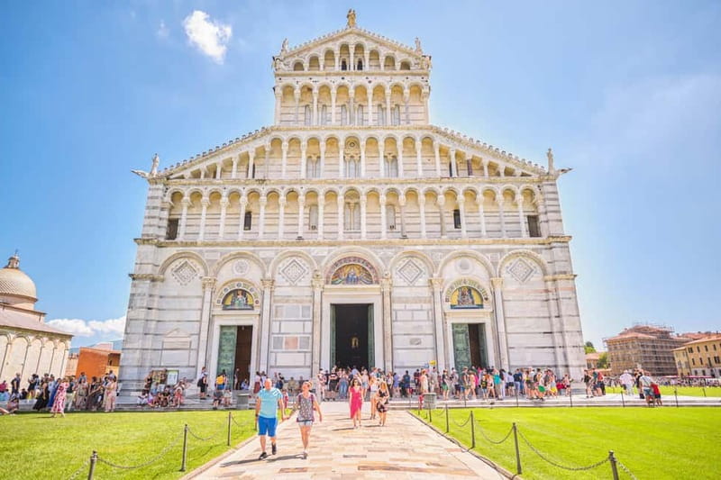 From Florence: Half-Day Pisa Tour and Optional Leaning Tower - Cathedral, Baptistery, and Monumental Graveyard with a real guide