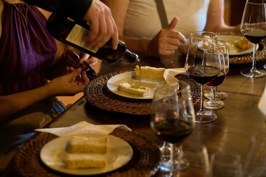 From Florence: Small Group Chianti Wine Tour with Lunch - Winery Stop 2: Castle Towers, Olive Groves, and Big Tasting Energy
