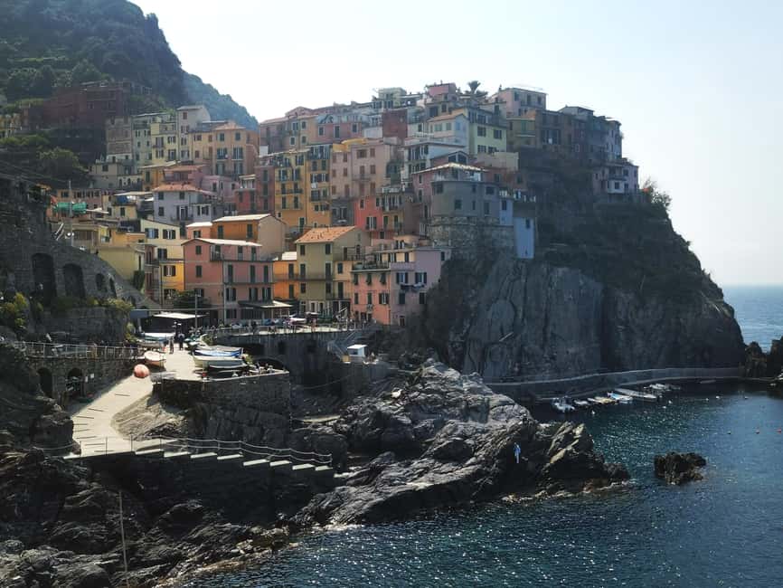 From Florence: Small-group to Cinque Terre and Pisa Day Tour - Manarola: pastel streets, best photo angles, and easy time to breathe