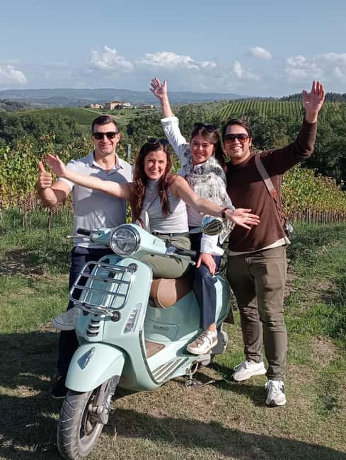 From Florence: Small Group Vespa Tour Tuscany Winery & Lunch - Who this tour fits best