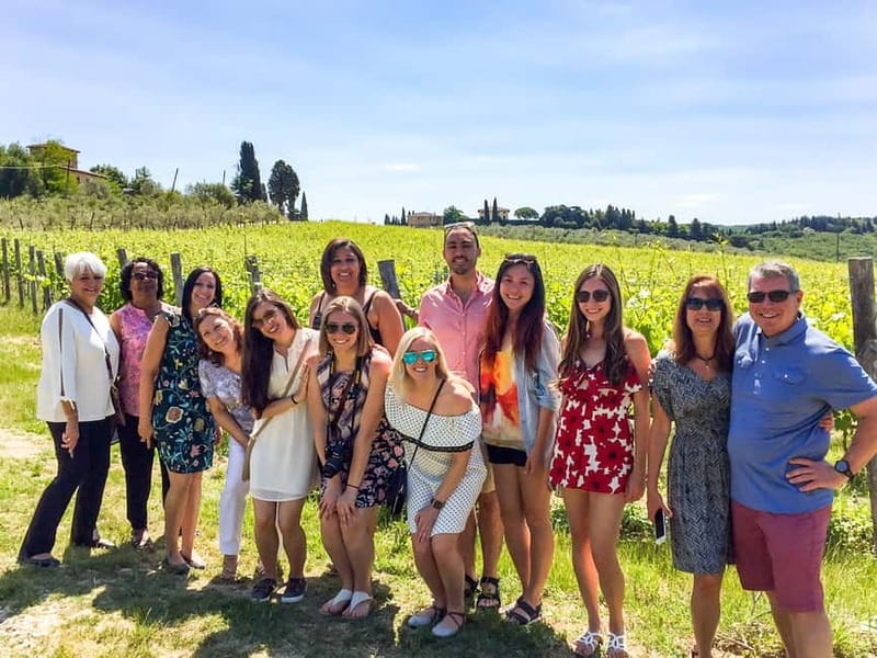 From Florence: Tuscany Wine & Food Tour with Guide - Winery Stop 1: organic farming, cellar secrets, and your first tastings
