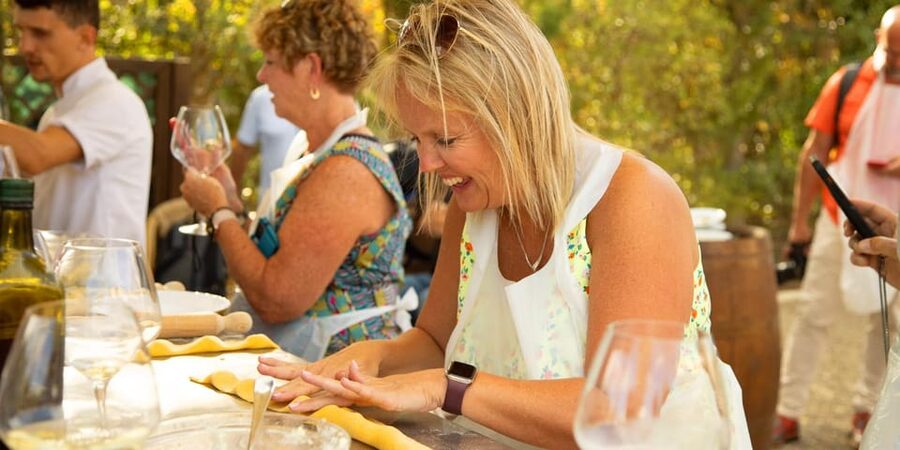From Livorno: Authentic italian Pasta Cooking Class - Tenuta Torciano Winery: where the day really begins