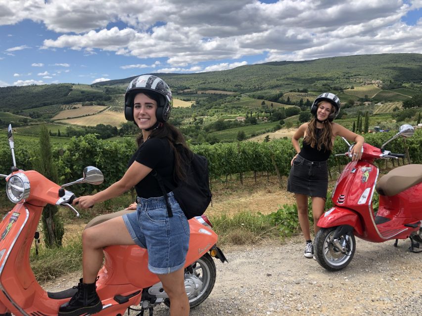 From San Gimignano: Chianti Half-Day Vespa Tour with Lunch - Winery lunch and tastings: what you’re really paying for