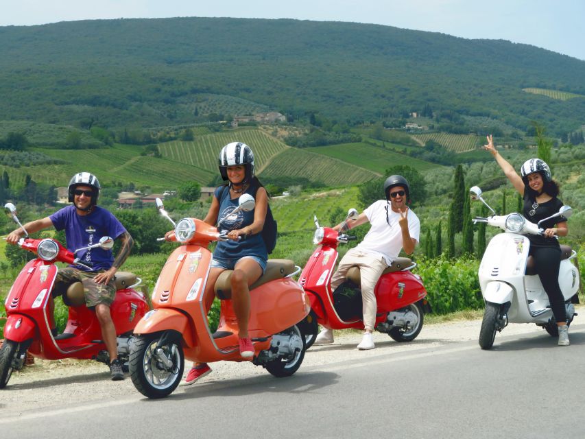 From San Gimignano: Chianti Half-Day Vespa Tour with Lunch - The guides: where the experience turns from good to memorable