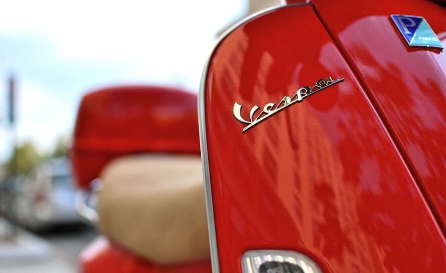 From San Gimignano: Vespa Tour in Chianti - Stop 2: Chianti Hills scenic drive and the first big view payoff