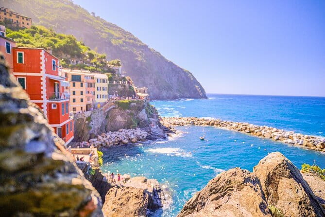 Full-Day Small-Group Cinque Terre Tour from Florence - Manarola: cliff-top color, fishing life, and those deep-water pools