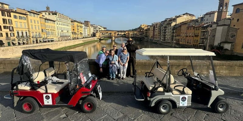 Golf cart tour of the hills of Florence and Piazza Michelangelo - Piazzale Michelangelo: Florence’s classic view, paced for photos