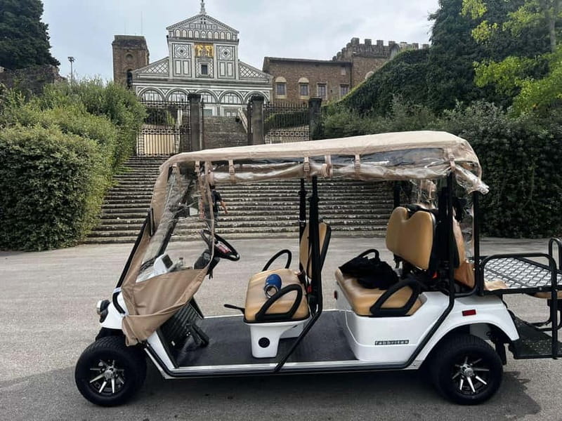 Golf cart tour of the hills of Florence and Piazza Michelangelo - Comfort and timing: what 2 hours really buys you