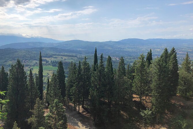 Hiking Florence Tuscany hills with lunch & wine - Fattoria di Maiano lunch with wine: what you actually eat