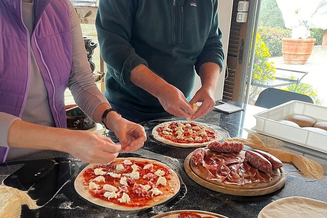 Home Made Pizza Cooking Class in Tuscany with small group - Cooking your pizza while the Tuscan views do their job