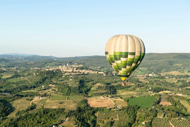Hot Air Balloon ride in the Chianti Valley Tuscany - Meeting near San Casciano: the handy 20-minute hop from Florence