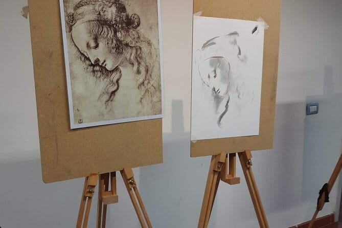 Leonardian Drawings & art workshop in Florence - Palette Knife and Watercolor: Modern Painting Without the Usual Rules