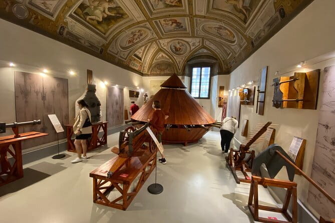 Leonardo Interactive Museum® Entrance Ticket - The “wow” factor: scaled replicas plus bilingual-friendly descriptions
